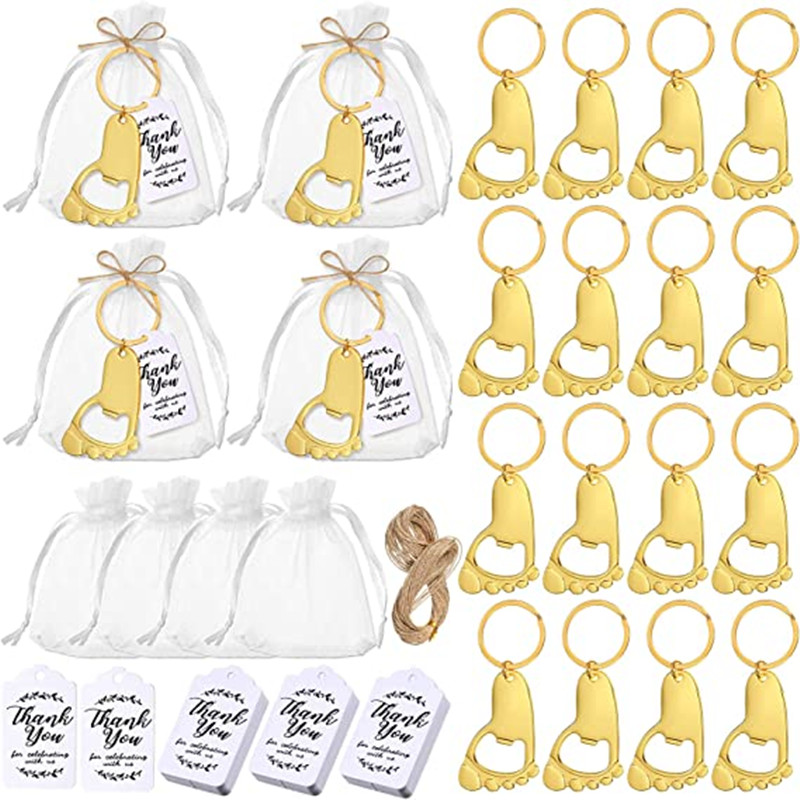 Zwitsal Baby Products - Lot de 50 porte-clés décapsuleurs empreinte