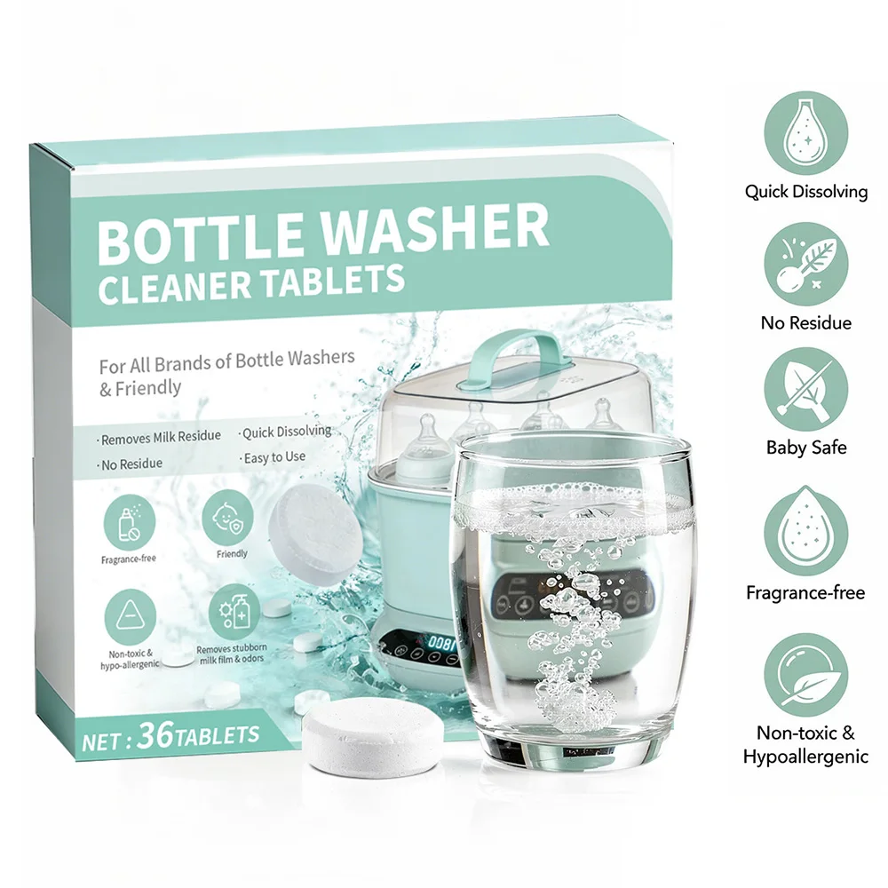 Zwitsal Baby Products - Tablettes détartrantes pour biberons, tablettes nettoyantes
